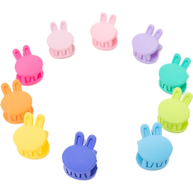 Abby Bunny Hairclips, Multi - Hair Accessories - 1