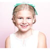 Brielle Headband, Green - Headbands - 2