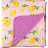 Toddler Bamboo Blanket, Lemon Girl - Blankets - 1 - thumbnail