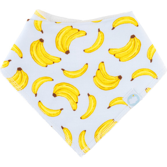 Dream Bandana Bib, Banana Blue