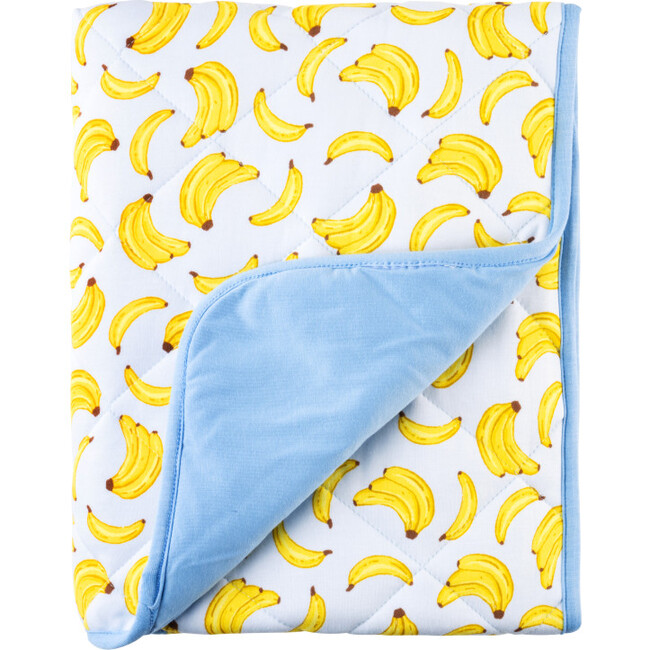 Dream Baby Blanket, Banana Blue