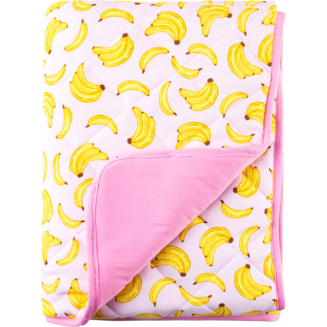 Dream Baby Blanket, Banana Pink - Blankets - 1