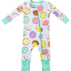 Baby Bamboo Pajamas w/ DreamCuffs®, Donut - Footie Pajamas - 1 - thumbnail