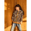 Abstract Alphabet Zip Hoodie - Fleece & Sherpa Jackets - 3