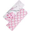 Organic Muslin Swaddle Gift Set, Sakura - Swaddles - 1 - thumbnail