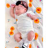 Organic Cotton Muslin Swaddle, Marigold - Swaddles - 2