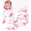 Organic Muslin Swaddle Gift Set, Enchanted Garden - Swaddles - 2