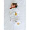 Organic Cotton Muslin Swaddle, Hot Air Balloon - Swaddles - 2