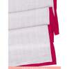Block-Printed Cotton Dohar, Provence Pink - Blankets - 1 - thumbnail