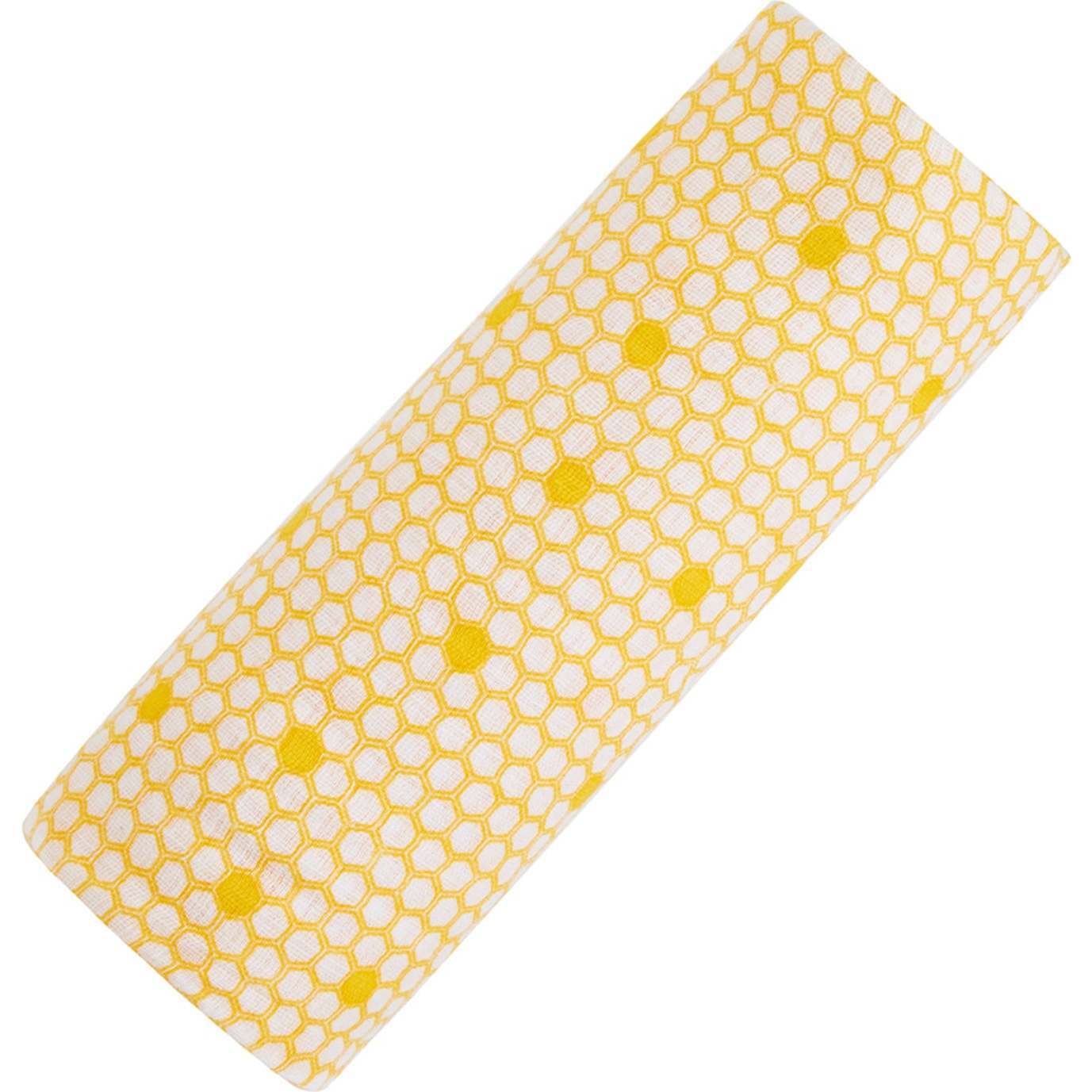 Organic Cotton Muslin Swaddle, Hive - Swaddles - 1