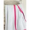 Block-Printed Cotton Dohar, Seminyak Pink - Blankets - 5