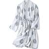 Block-Printed Cotton Women's Robe, Fort - Robes - 4