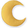 Handmade Decorative Nursery Moon Cushion/Pillow, Mustard - Pillows - 1 - thumbnail