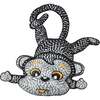 Handmade Kantha Stitched Bedtime Buddy, Mani the Monkey - Plush - 1 - thumbnail