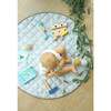 Washable Brush-Stroked Play Mat, Grey - Playmats - 2