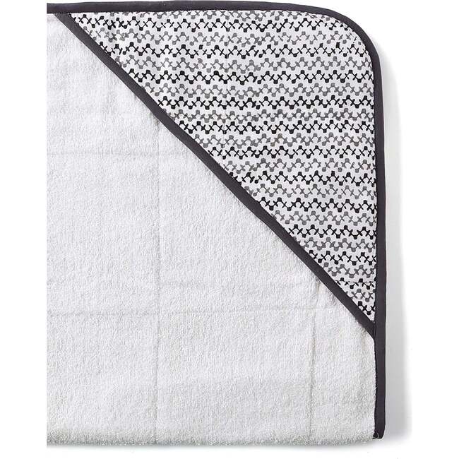 Block-Printed Terry Towel, Greenwich - Towels - 2