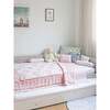 Block-Printed Cotton Quilt, Pink City - Quilts - 2
