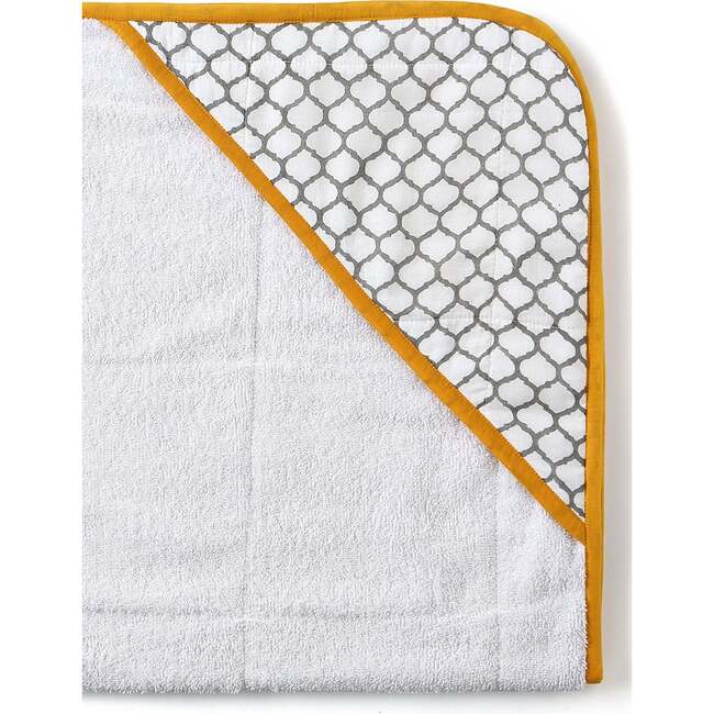 Block-Printed Terry Towel, Erawan - Towels - 2