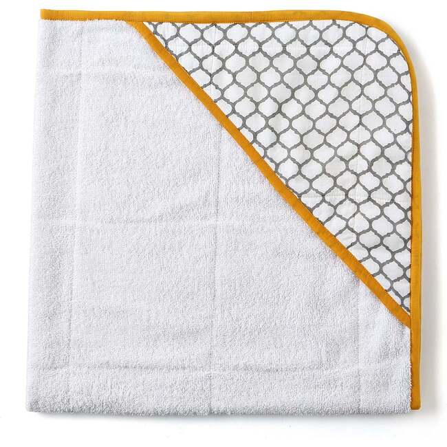 Block-Printed Terry Towel, Erawan - Towels - 4