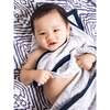 Block-Printed Cotton Dohar, Southside Blue - Blankets - 2