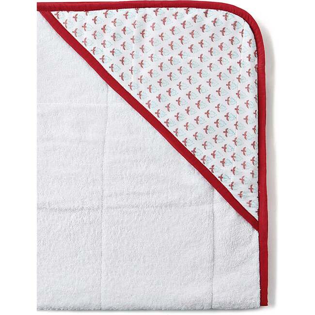 Block-Printed Terry Towel, Miami - Towels - 2