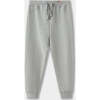 Organic Cotton Sweatpants, Grey - Sweatpants - 1 - thumbnail