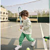 Organic Cotton Sweatpants, Green - Sweatpants - 2