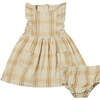 Sienna Gold Dress - Dresses - 1 - thumbnail