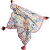 Tassel Embellished Scarf, Rainbow - Scarves - 1 - thumbnail