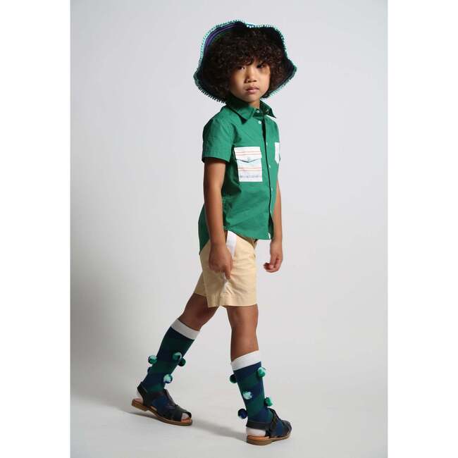 Rafael Multi-Snap Shirt, Dolma Mix - Shirts - 2