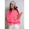 Tassel Embellished Scarf, Rainbow - Scarves - 2