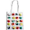 Women's Pom Pom Tote Bag, Sugar Mix - Bags - 1 - thumbnail