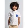 Rafael Multi-Snap Shirt, Sugar Mix - Shirts - 2