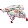 Tassel Embellished Scarf, Rainbow - Scarves - 4