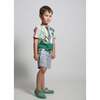 Patchwork Safari Henley, Rainbow - Shirts - 2