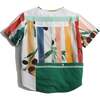 Patchwork Safari Henley, Rainbow - Shirts - 3