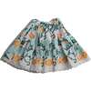 Ophelia Scalloped Skirt, Cyprus Mix - Skirts - 1 - thumbnail
