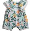 Ophelia Cape Collar Onesie, Cyprus Mix - Onesies - 1 - thumbnail