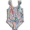 Marina Ruffle Diving Suit, Rainbow - One Pieces - 1 - thumbnail