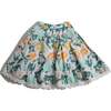 Ophelia Scalloped Skirt, Cyprus Mix - Skirts - 3