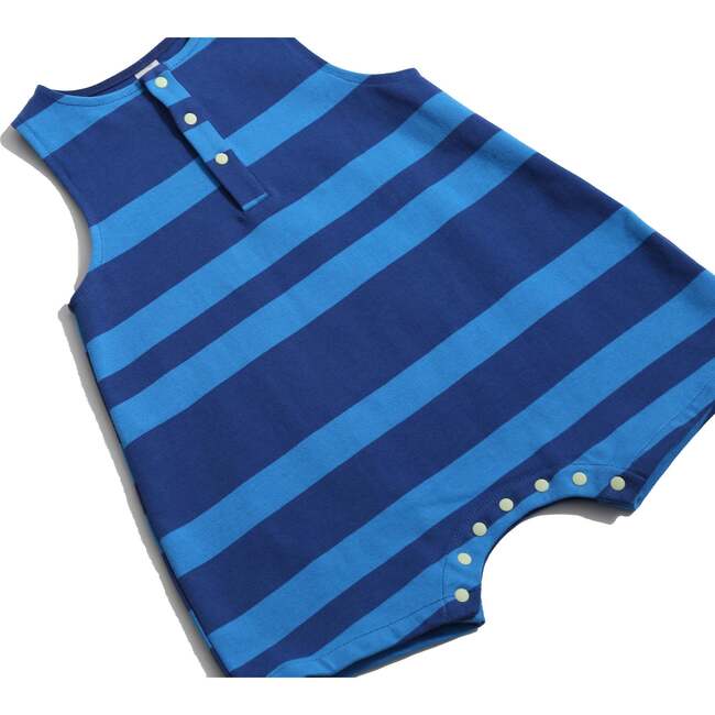 Nikos Henley Onesie, Aegean Mix - Onesies - 3