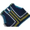 Piper Colorblock Crochet Vest, Aegean Mix - Vests - 4