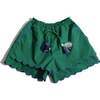 Laurel Scalloped Summer Shorts, Dolma - Shorts - 1 - thumbnail