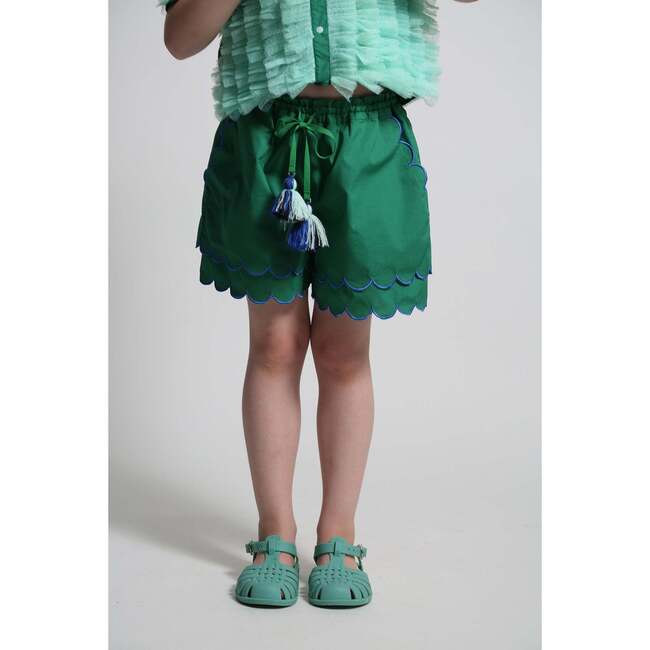 Laurel Scalloped Summer Shorts, Dolma - Shorts - 2