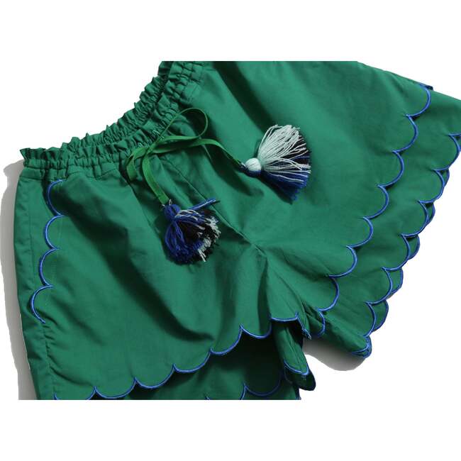 Laurel Scalloped Summer Shorts, Dolma - Shorts - 4
