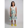 Ophelia Scalloped Sundress, Cyprus Mix - Dresses - 7
