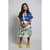 Ophelia Scalloped Skirt, Cyprus Mix - Skirts - 5