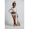 Marina Ruffle Rash Guard Set, Rainbow - Two Pieces - 5