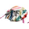 Constance Pleated Bucket Hat, Rainbow - Hats - 5