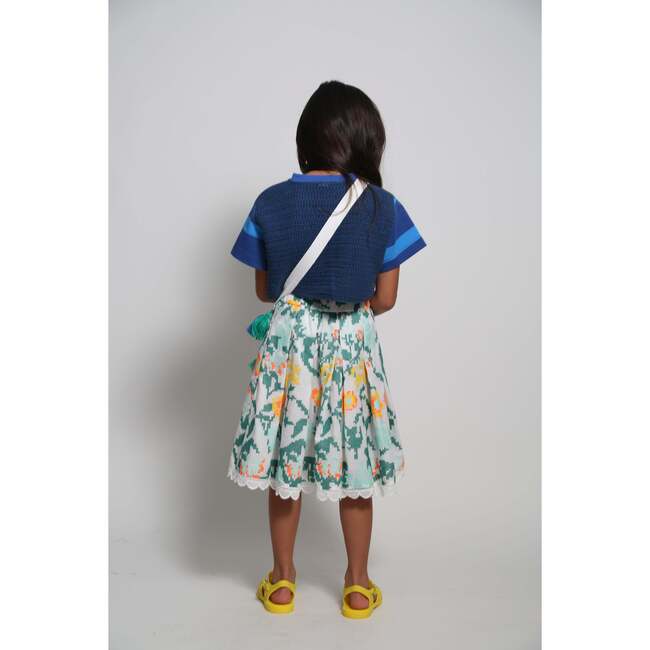 Ophelia Scalloped Skirt, Cyprus Mix - Skirts - 6